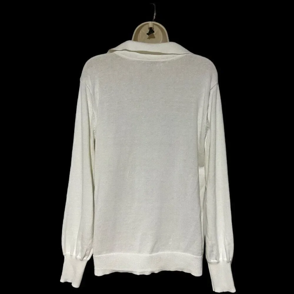 NWT Vince Camuto Women’s Pullover Collared Lightweight Sweater